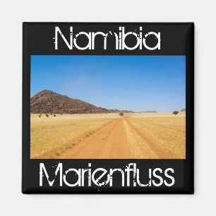 Imán Namibia Marienfluss Savannah Paisaje Naturaleza
