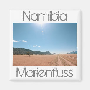 Imán Namibia Marienfluss Savannah Paisaje Naturaleza