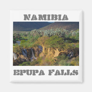 Imán Namibia Río Kunene Epupa Cae Baobabs paisajistas