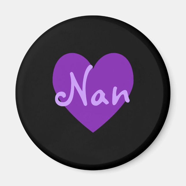 Imán Nan en morado (Frente)