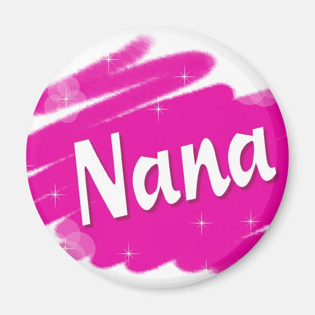 Imán Nana ama a rosa (Frente)