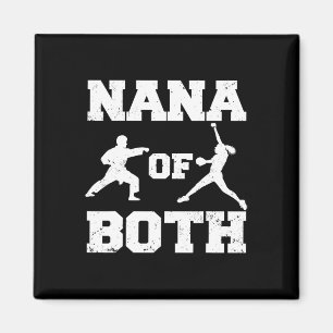 Imán Nana De Ambos Graciosos Softll Y Karate Nana