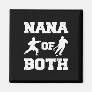 Imán Nana De Hockey Gracioso Y Karate Nana