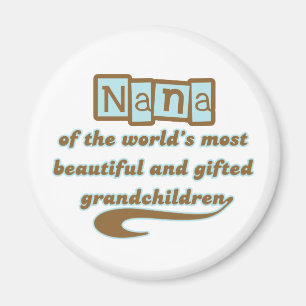Imán Nana de nietos dotados