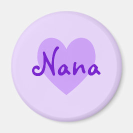 Imán Nana en morado