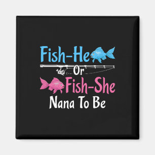 Imán Nana Fish-he o Fish-she para Revelar el Género 