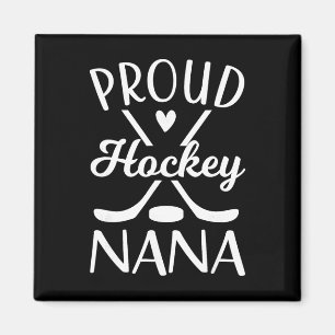 Imán Nana Hockey sobre hielo Abuela de jugador de hocke