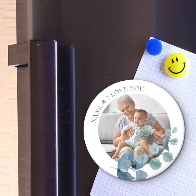 Imán Nana Te Ama Eucalyptus Deja Foto Mag Magnet (Subido por el creador)