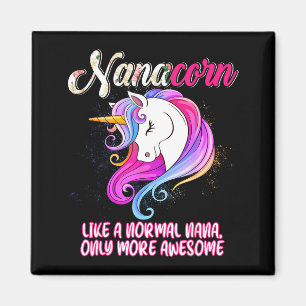 Imán Nanacorn feliz día de la madre amante del unicorni
