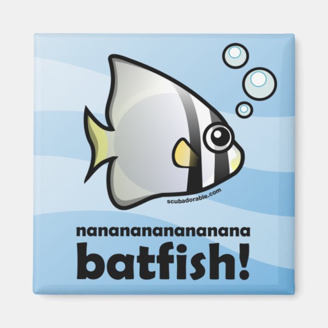 Imán nanananananana Batfish! (Frente)