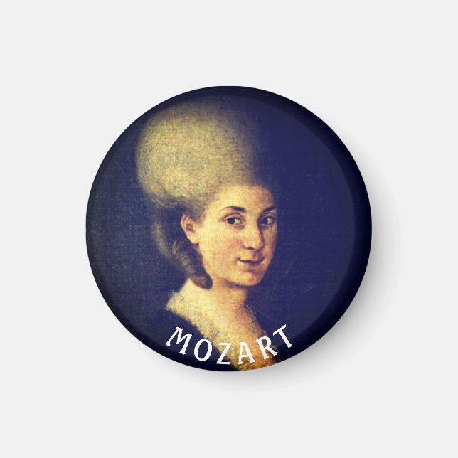 Imán Nannerl Mozart (Frente)