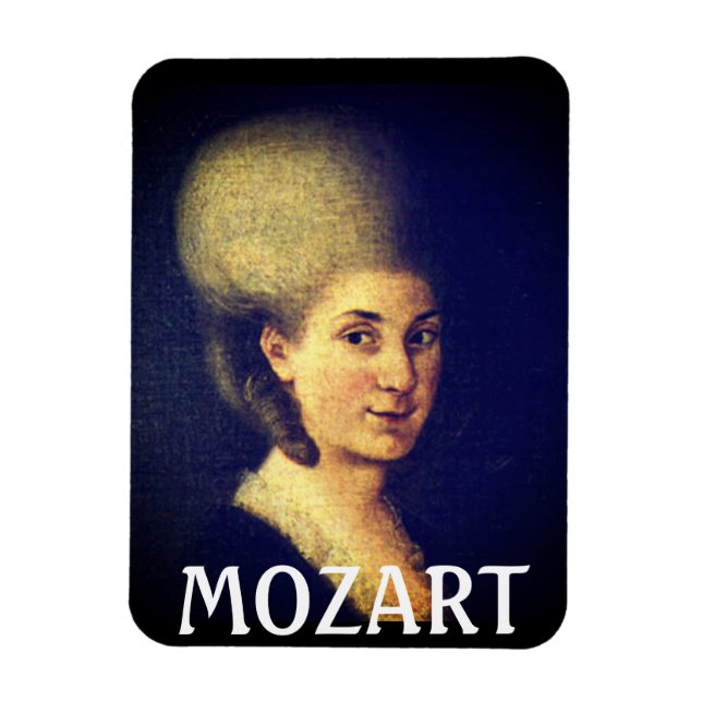 Imán Nannerl Mozart (Vertical)