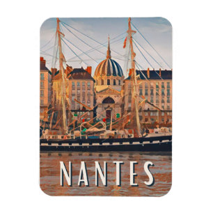 Imán Nantes Photo Vintage