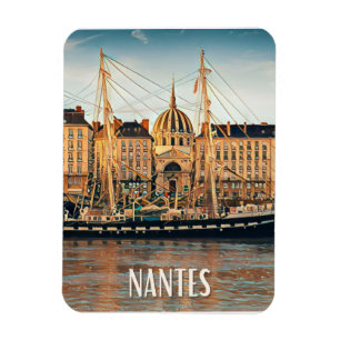 Imán Nantes Photo Vintage
