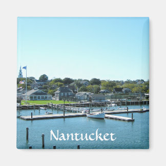 Imán Nantucket Marina Cape Cod MAMÁES Fridge Magnet
