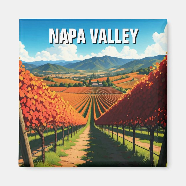 Imán Napa Valley California (Frente)