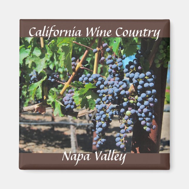 Imán Napa Valley California Wine Country (Frente)