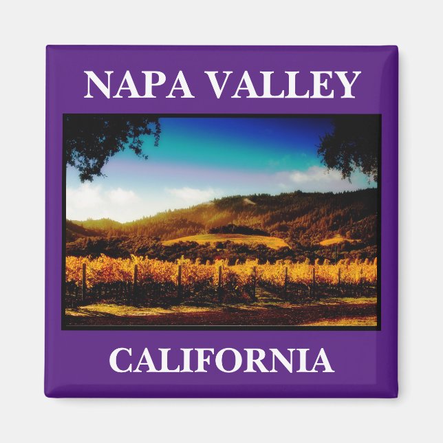 Imán Napa Valley Picturiesque Kitchen Magnet (Frente)