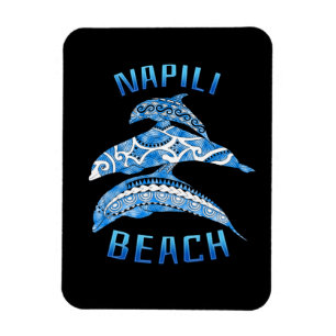 Imán Napili Beach Hawaii Vacaciones para delfines triba