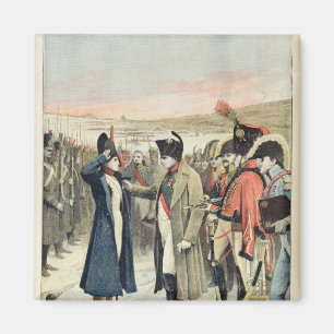 Imán Napoleon Bonaparte que presenta a la hembra