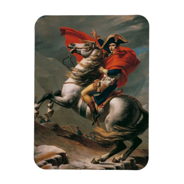 Imán Napoleón con Caballo, Batalla del Paso de San Bern (Vertical)