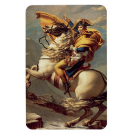 Imán Napoleón cruzando los Alpes-Jacques-Louis David