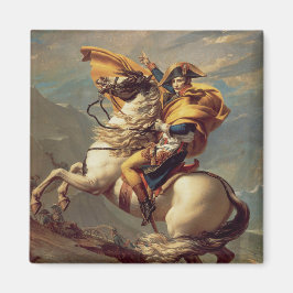 Imán Napoleón cruzando los Alpes-Jacques-Louis David