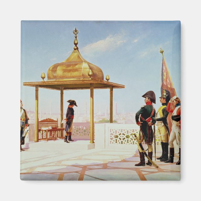 Imán Napoleón en El Cairo, 1798 (Frente)