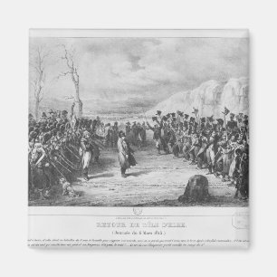 Imán Napoleon I que vuelve de Elba