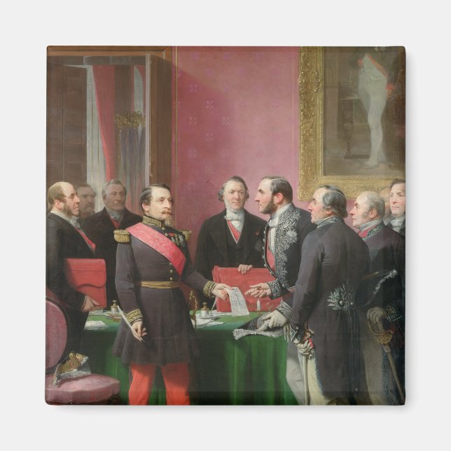 Imán Napoleón III Imparte El Decreto (Frente)