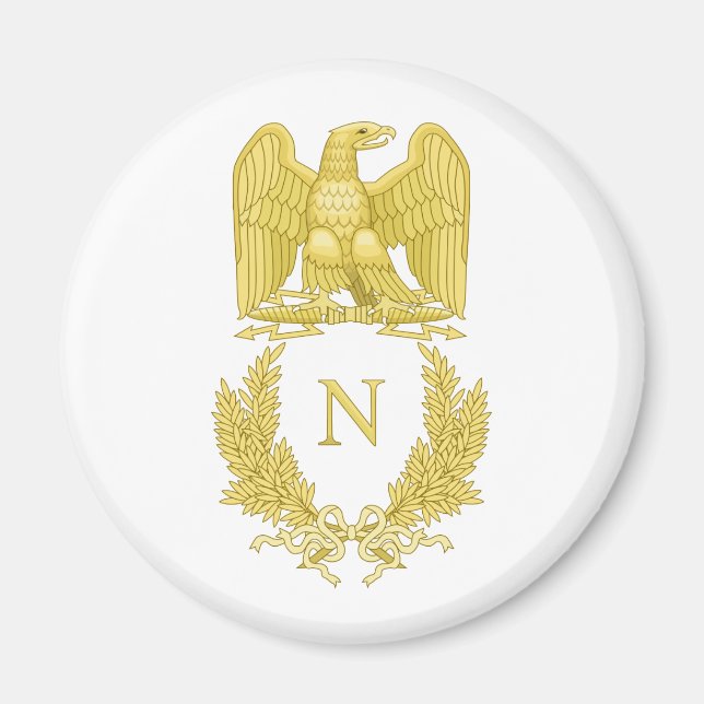 Imán Napoleón Imperial I Eagle Emblem Magnet (Frente)