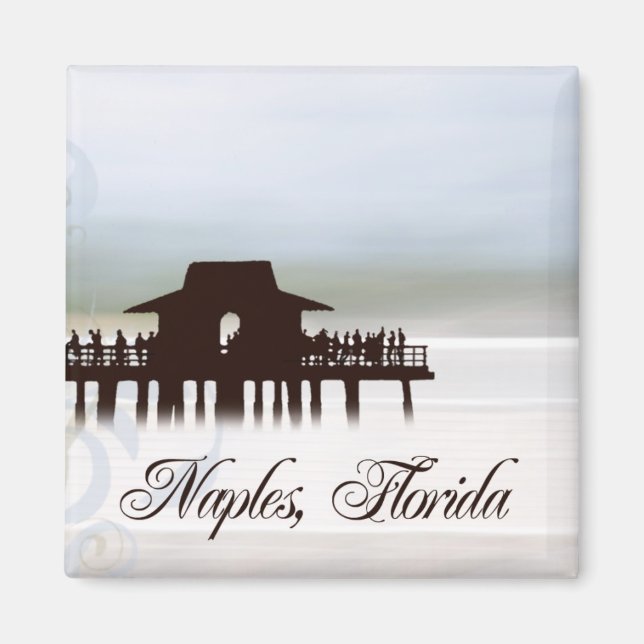 Imán Nápoles Florida Magnet (Frente)