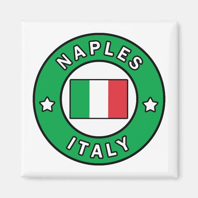 Imán Nápoles Italia (Frente)