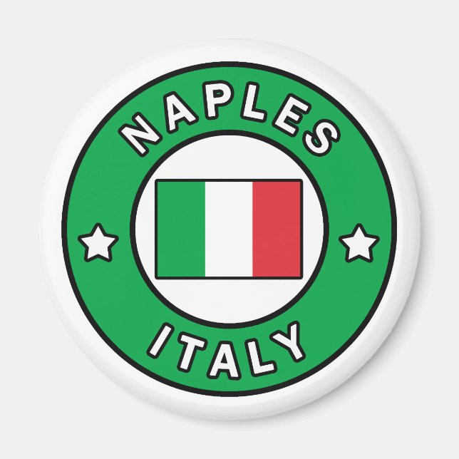 Imán Nápoles Italia (Frente)