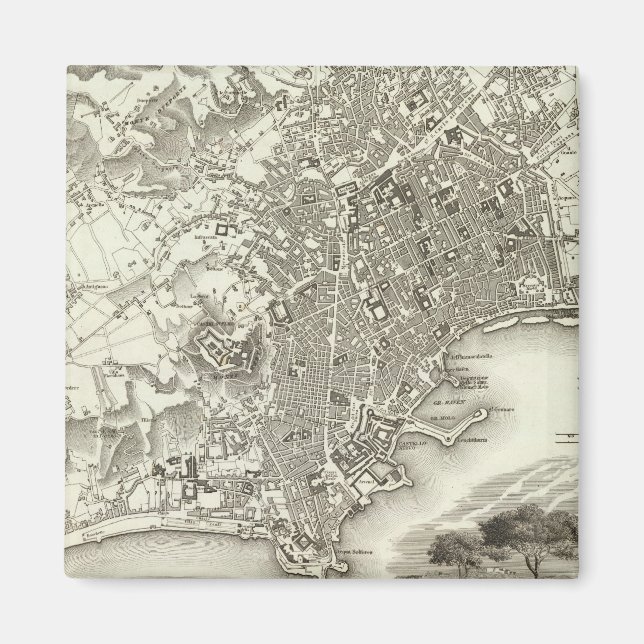 Imán Nápoles, Italia (Frente)