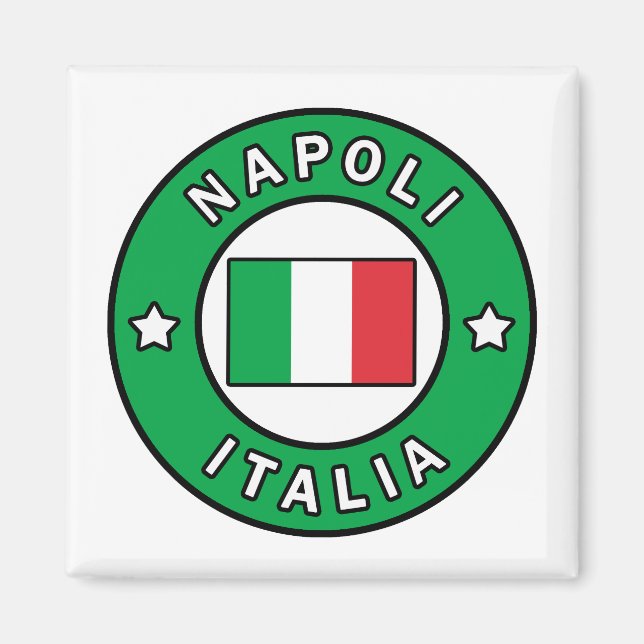 Imán Napoli Italia (Frente)