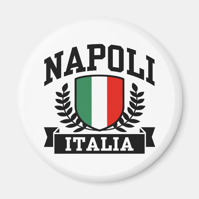 Imán Napoli Italia (Frente)