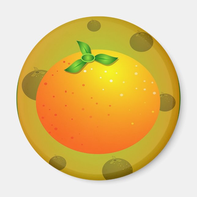 Imán Naranja (Frente)