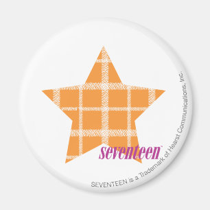 Imán Naranja 2 de la tela escocesa