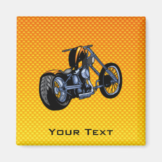 Imán Naranja amarillo Chopper