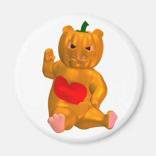 Imán Naranja Bear