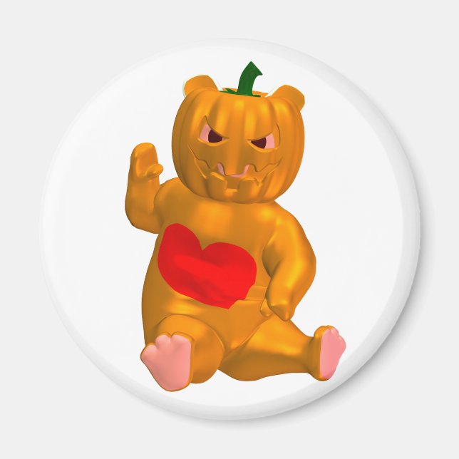 Imán Naranja Bear (Frente)