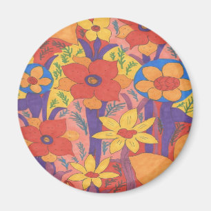 Imán Naranja bohemio audaz