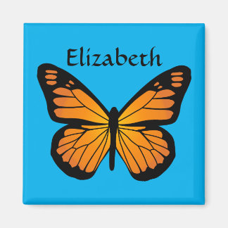 Imán Naranja cálido Glow Butfly