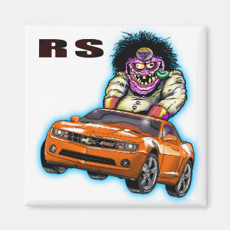 Imán Naranja Chevy Camaro RS Magnet