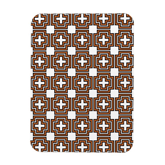Imán Naranja de C&S (Vertical)