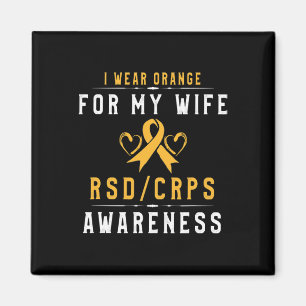 Imán Naranja De Concienciación Crpsrsd Ribbon Tee Gift 