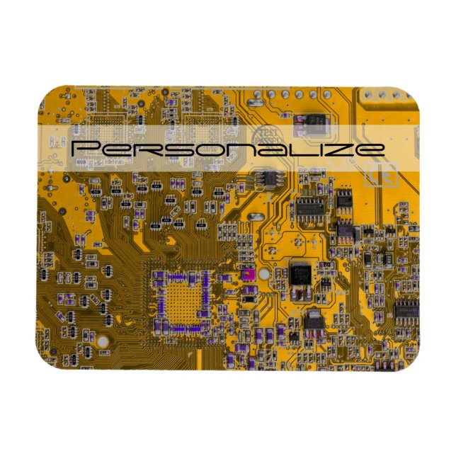Imán Naranja de la placa de circuito del PCB del conjun (Horizontal)