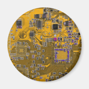 Imán Naranja de la placa de circuito del PCB del conjun