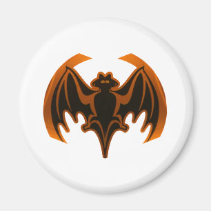 Imán Naranja de murciélagos El MUSEO de los regalos de